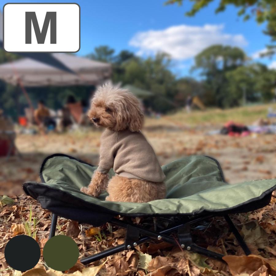 愛玩動物臥榻 アウトドア ペットコット M 折りたたみ 犬 （ ドッグコット ドッグベッド 犬用 愛玩動物用 コット 難民キャンプ 旅する 小型犬 中型犬 ）