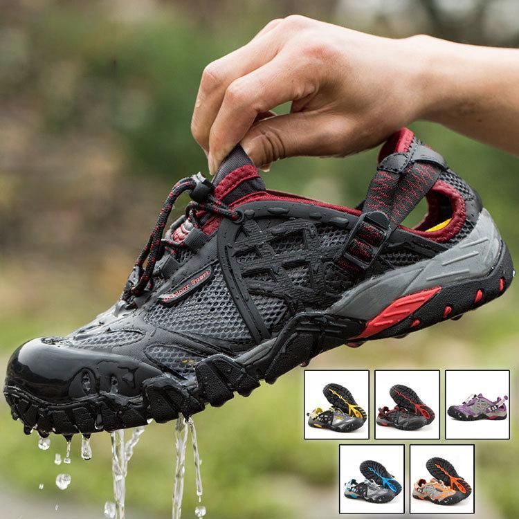 新しいトレッキングシューズ メンズ 登山靴 疲れない 軽量 ランニングシューズ 運動靴 ウォーキングシューズ アウトドア スポーツ｜たねまるクローズショップ