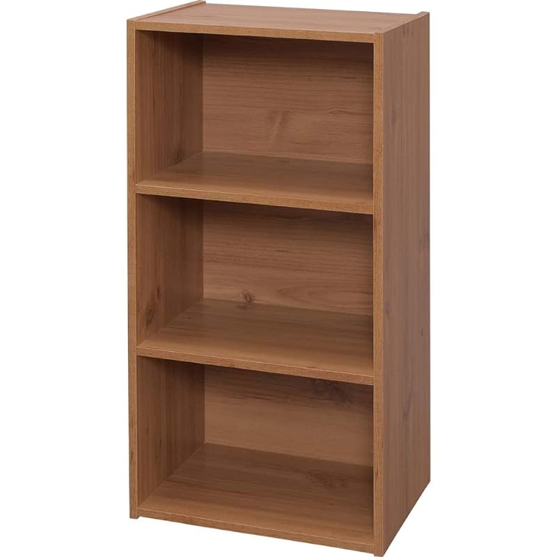 アイリスオーヤマ カラーボックス 収納ボックス 本棚 3段 幅36.6×奥行29×高さ73.2cm ナチュラル モジュールボックス 6,705円