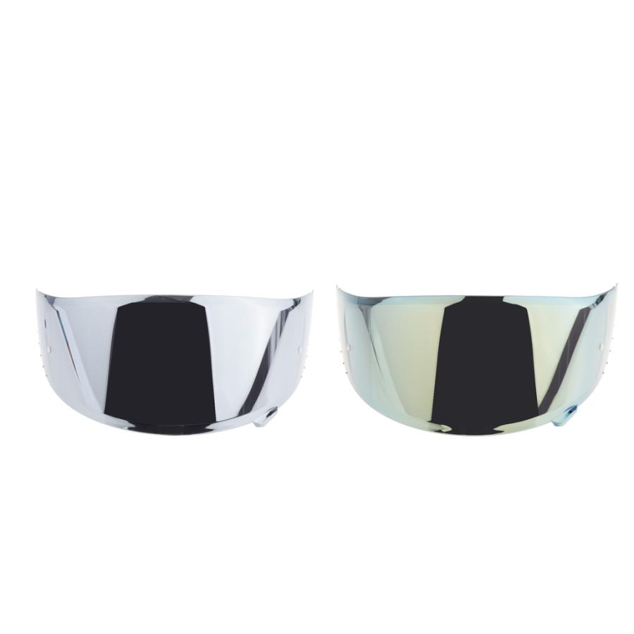 X14 NXR RF-1200アクセサリーパーツ用の2xオートバイヘルメットバイザーシルバー+ゴールド