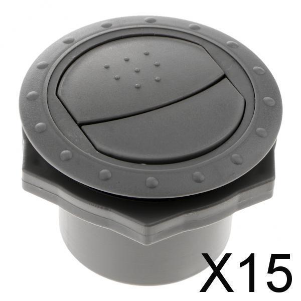 15xRV トレーラー ヨット サイド ルーフ 排気口 換気口 ベント グレー|たねまるクローズショップ