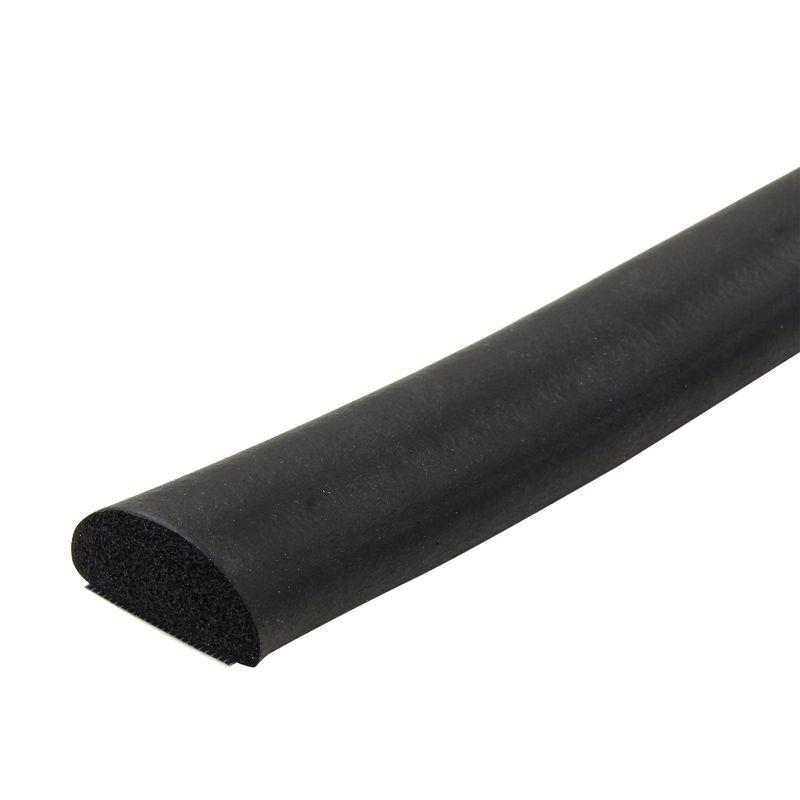 和気産業 シャッターと地面の隙間を塞ぐ シャッタースポンジ 15mm&times;30mm&times;長さ4.8ｍ 黒｜たねまるクローズショップ