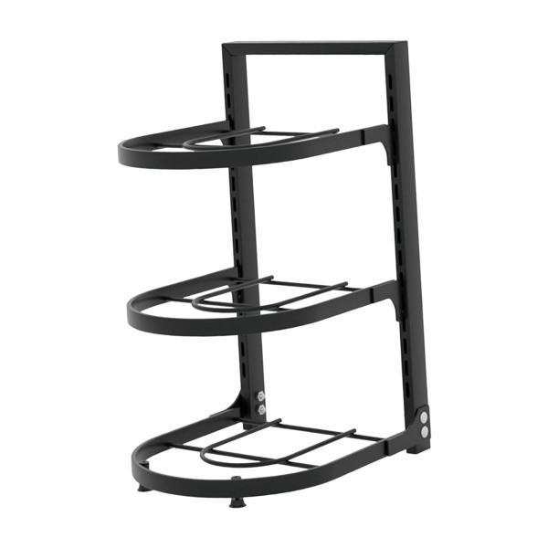 パンオーガナイザー多層ポットラックオーガナイザー用調理器具スタンドホームキッチン3段ポットラック
