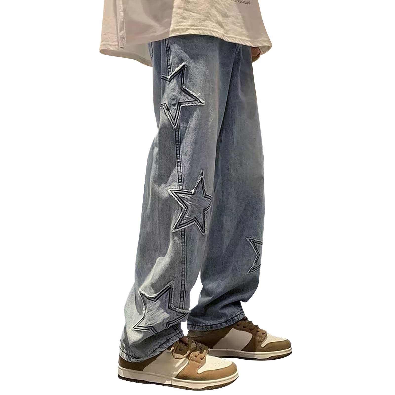 874 29インチ メンズスタイル ズボン メンズ 部屋着 空冷式ジーンズ バイク 冬 Gym Trousers Men スマホポーチメンズ 白 黒 ズボン メンズ 裏起毛 ワイドパンツ ゴルフきやデイバッグ メンズ