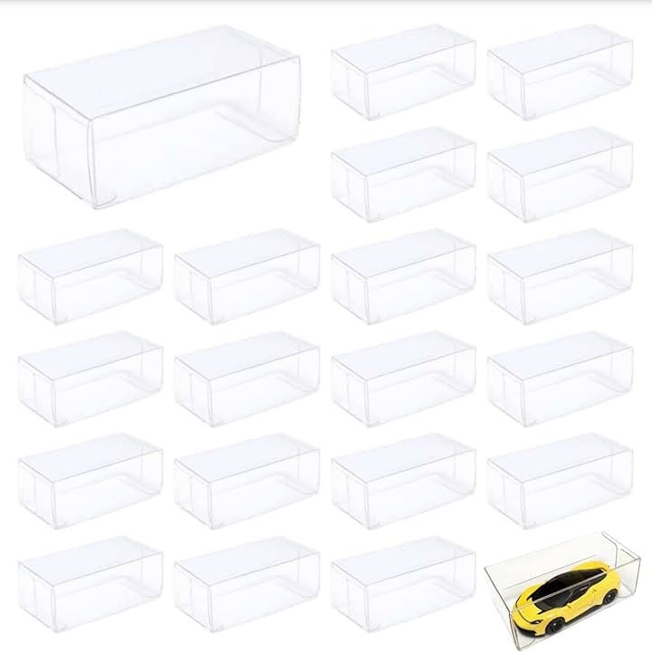ミニカー 収納 ケース コレクション 保存 クリア ディスプレイ 箱｜たねまるクローズショップ