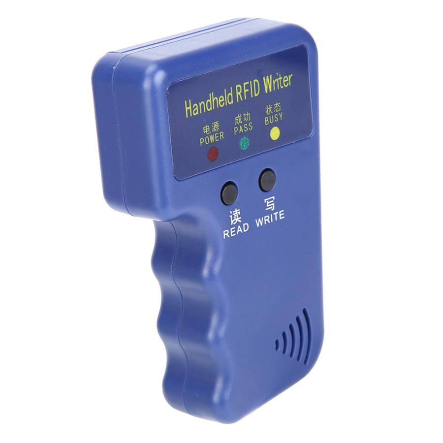 Rfidリーダーライター.125 125khzのrfidライタrfid idカードライター.コピー機デュプリケーター読みまたはリライタブル3個fob