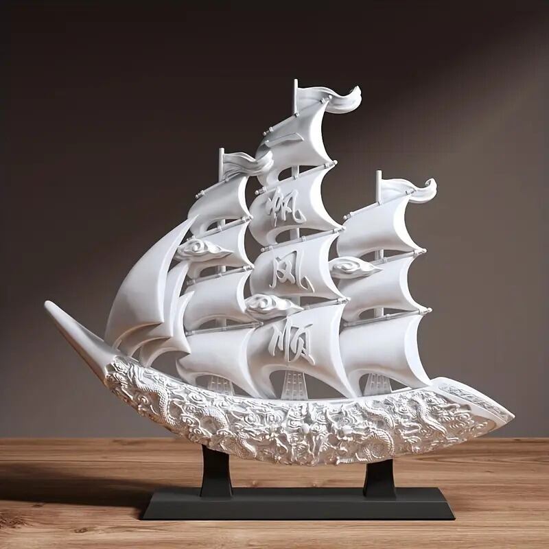 楽天市場】帆船 船 ボート 真鍮製 インテリア オブジェ アンティーク