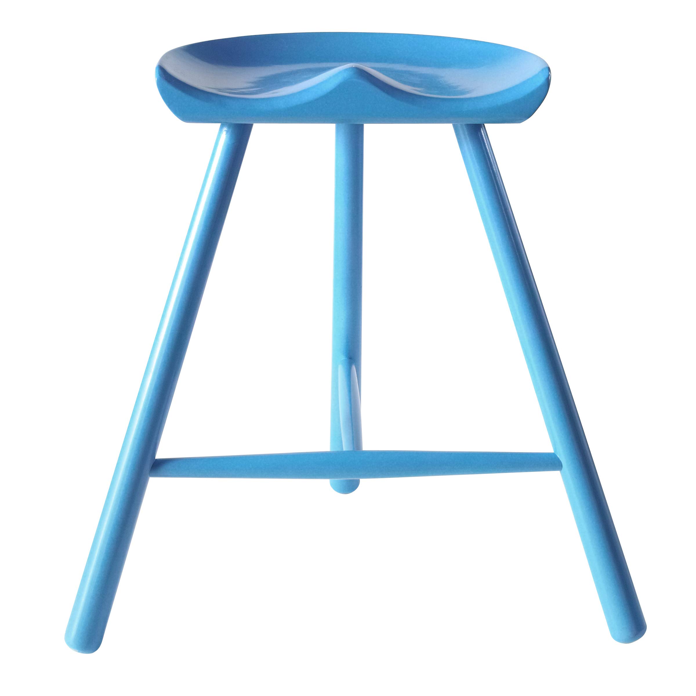 スツール 完成品 ミルカーズチェア リプロダクト 高さ69cm (座高66cm) デンマーク ビーチ (ブナ) 材 3本足 ハイチェア