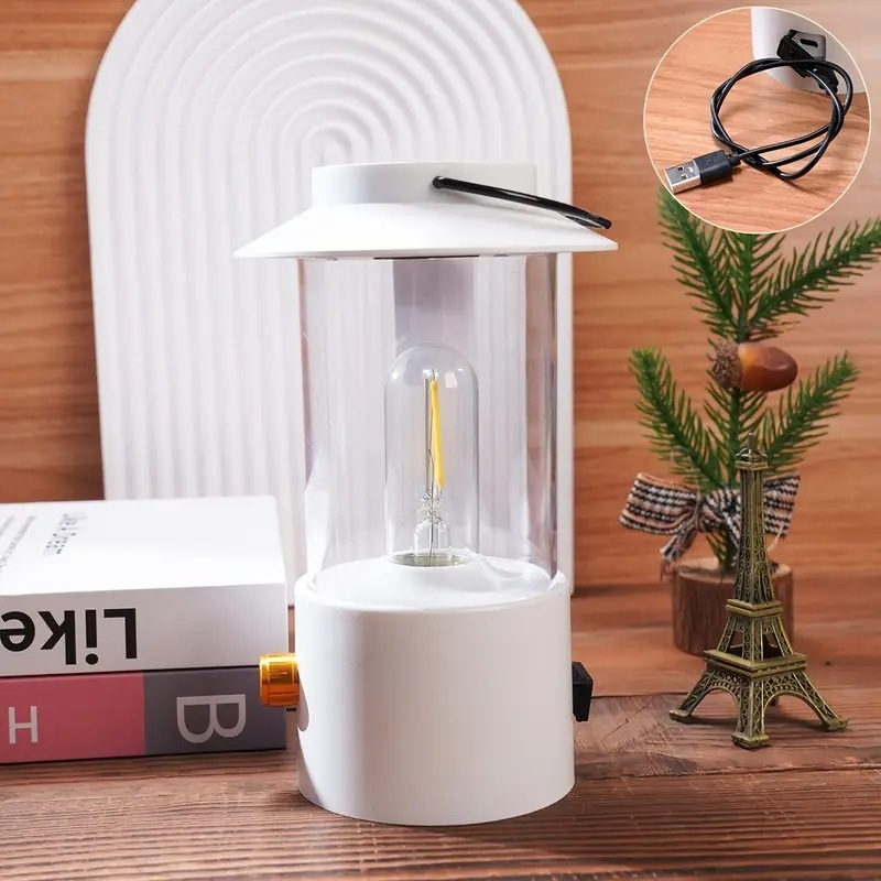 1pc 円筒形 LED ライト寝室ベッドリビングルーム装飾雰囲気ライト (USB 充電使用充電ケーブル付き) [MTKA2404101]｜たねまるクローズショップ