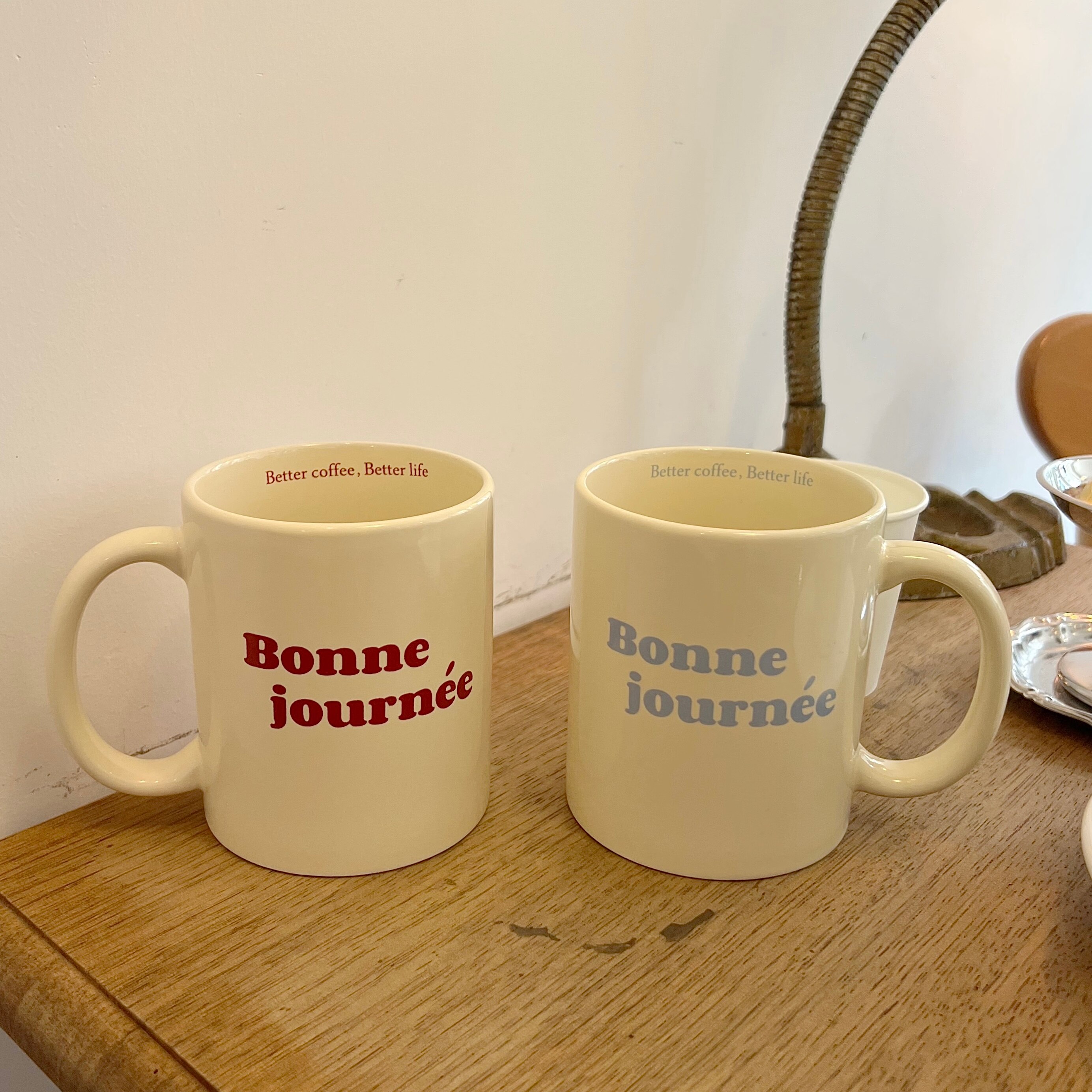 Haci FOX カップルマグ 磁器カップ 大容量のコーヒーカップ コップ 韓国インテリア　韓国雑貨　コップ｜たねまるクローズショップ