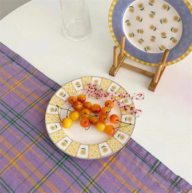 スタイル 朝食皿 大人気 セットアップ 大人気 レトロ 陶磁器皿 洋食 デザート皿 コーヒーカップ ケーキ皿 食器3247｜たねまるクローズショップ