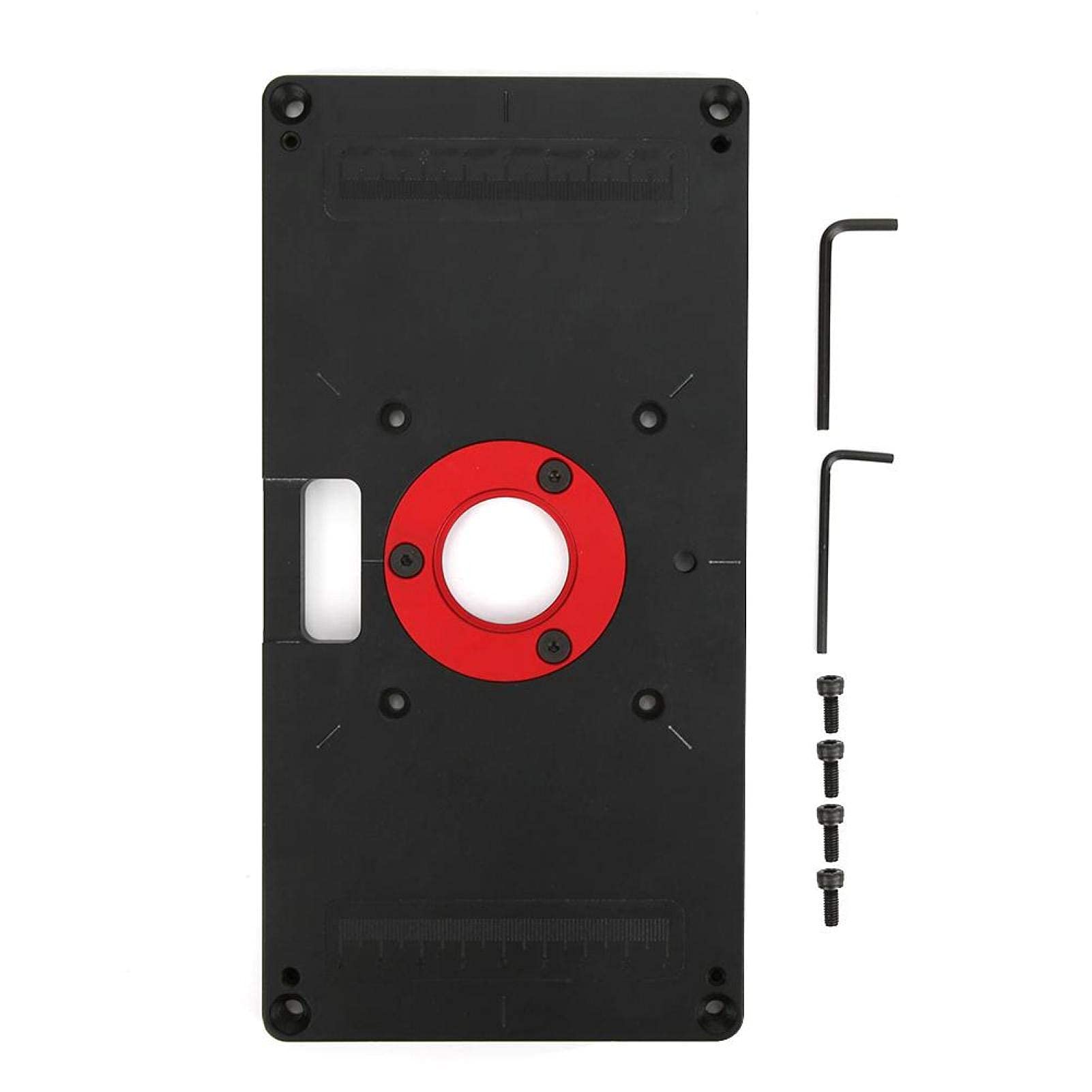 235 × 118 × 10 ミリメートルアルミルーターテーブル挟みいれる一皿大工仕事長椅子手道具大工仕事長椅子