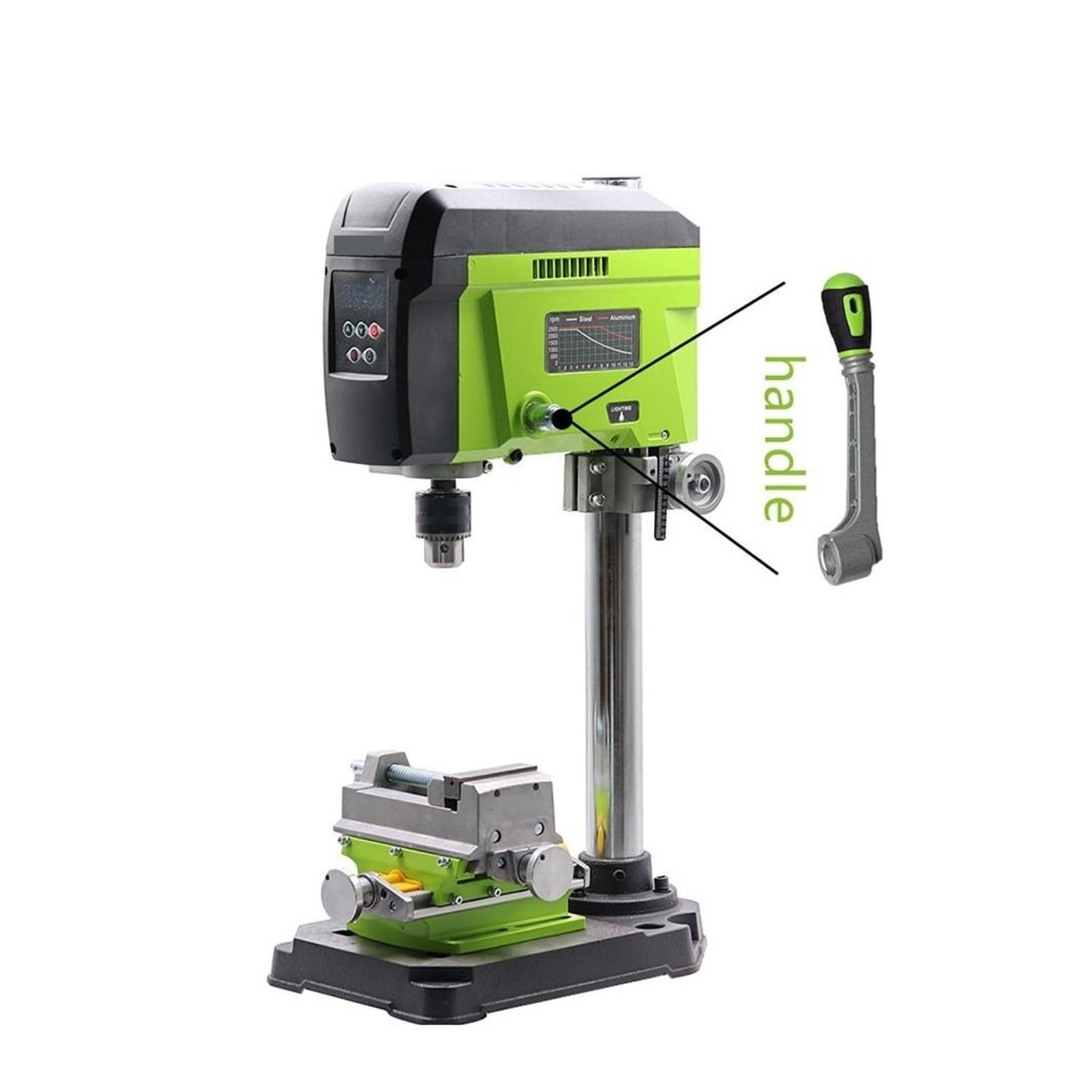 NovelLifeミニ小型卓上ボール盤直流電気台ドリル家庭用ダイヤベッド変速DIY木工手芸品精密修表工具 NovelLifeミニ小型卓上ボール盤直流電気台ドリル家庭用ダイヤベッド