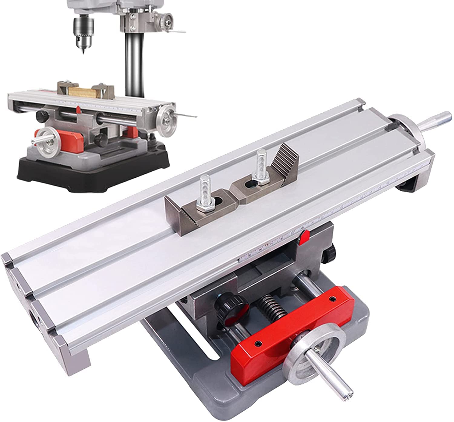 楽天市場】しっかり固定 フライス盤 クロステーブル フライス 卓上 万