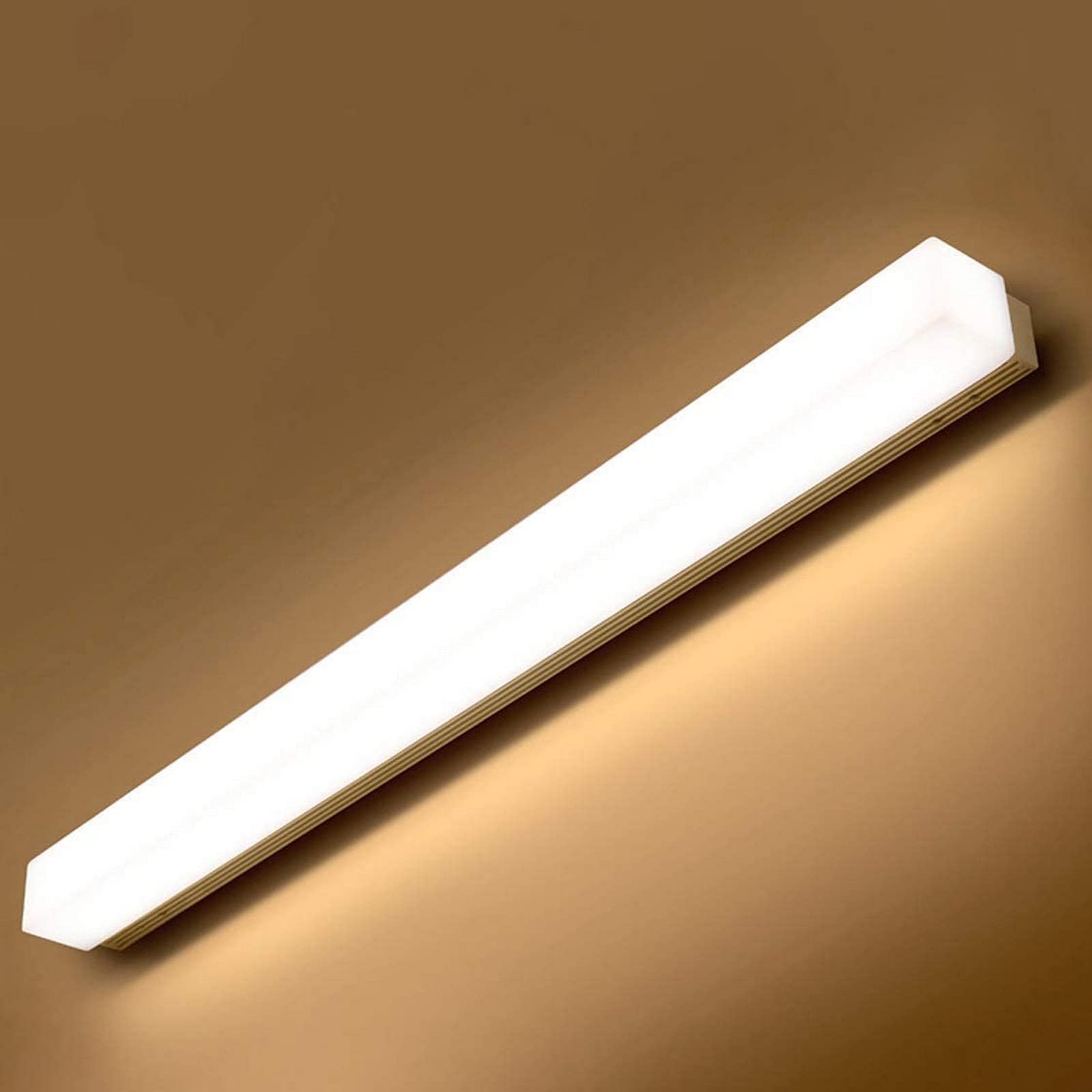ミラーライト LED バスルームミラーランプ バスルーム化粧台ライト ウォールライト ミラー照明器具 屋内ウォールランプ モダン バスルーム用 暖かい光 3000K 41.5CM バスミラー装飾ライト(温白色光 3000k 20W/119CM)