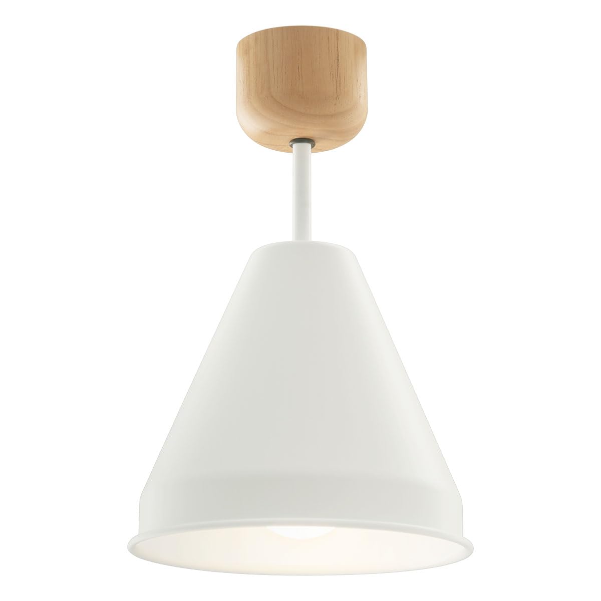 ぼん家具 シーリングライト 北欧風 スチール 1灯 LED 天井照明 照明器具 E26 ダイニング照明 食卓用 キッチンカウンター トイレ おしゃれ グレー