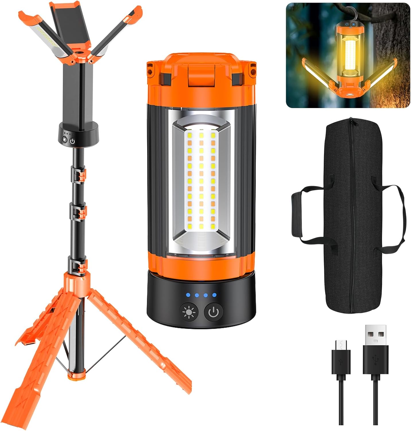 [12000mAh大静電容量、10000ルーメン高明快さ] フラッドライト 申し受ける式 LED やり方灯 200W 室外やり方灯 雨合羽 IP66 写真用照明 照明ランプ付き添い人 3色うつり変わり 高さ合わせる 88-200珊
