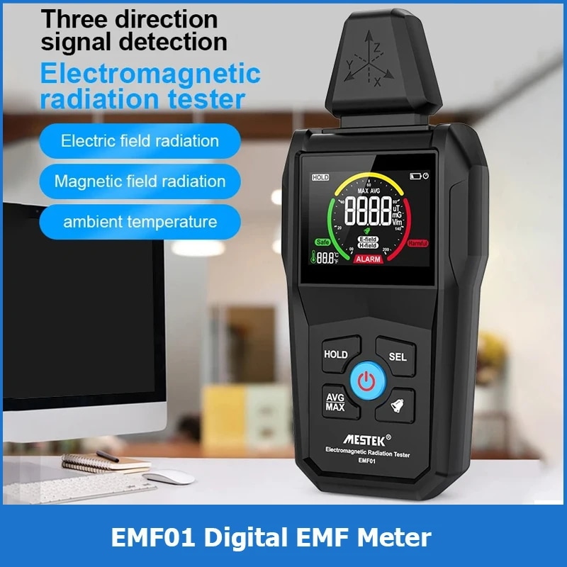 電磁放射線検出器高精度 EMF 計家庭用電磁波放射線測定器|たねまるクローズショップ