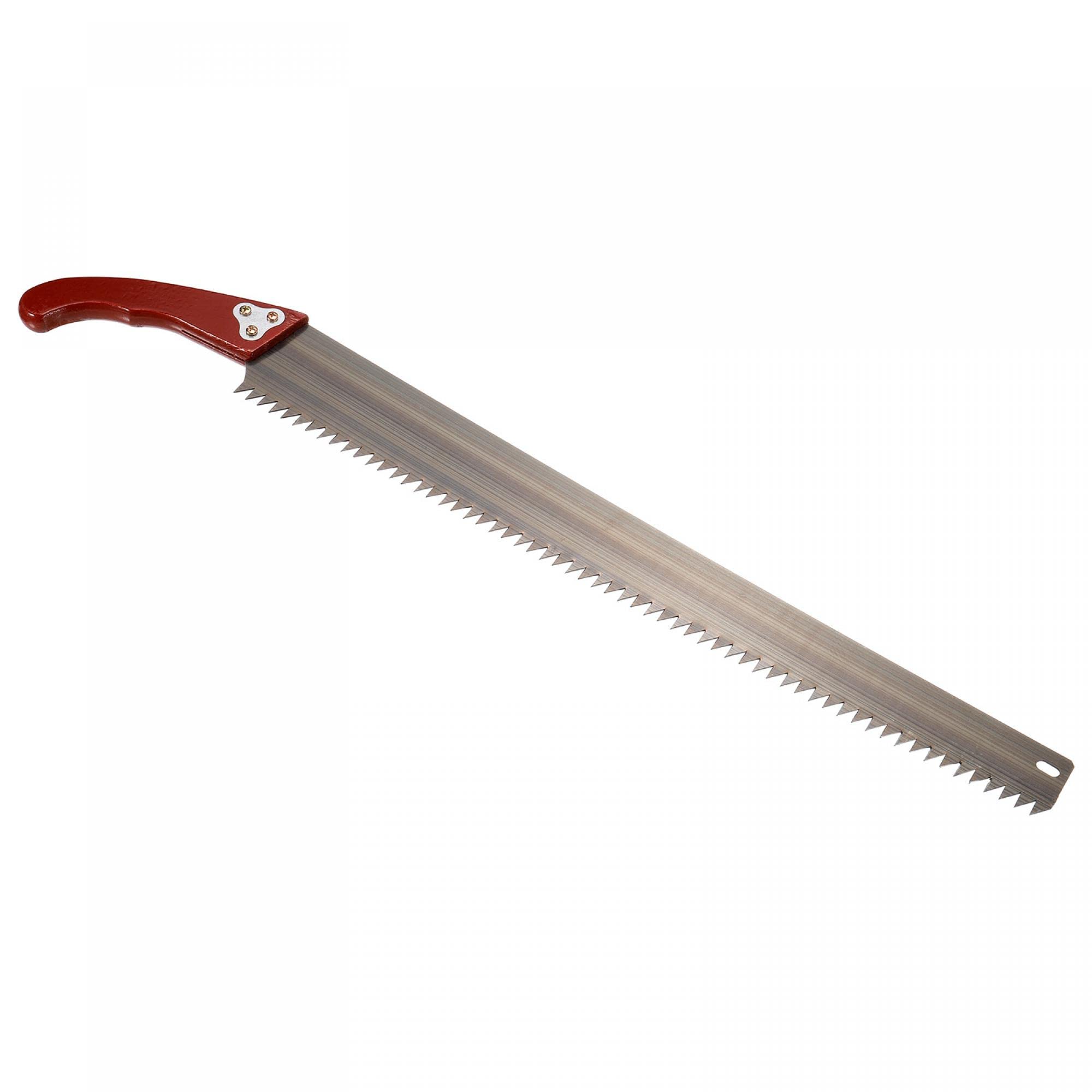 手剪定のこぎり 直刃付 木製の柄 キャンプ 庭木の枝刈り用 610mm|たねまるクローズショップ
