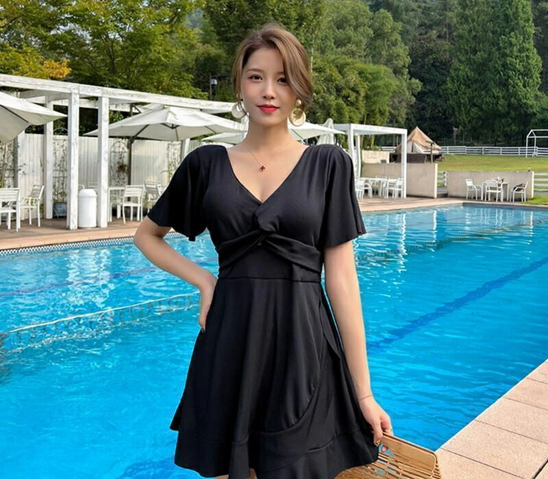 水着レディース 体型カバー ぽっちゃり ママ水着 ワンピース水着 スイムウェア 水着ワンピース バストアップ ビキニ ビーチウェア お洒落 大きいサイズ水着レディース 体型カバー ぽっちゃり マ