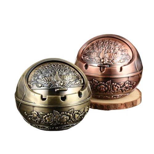 楽天市場】Roen ロエン クリスタル灰皿 ラウンド型 Roen-CA001R ROUND