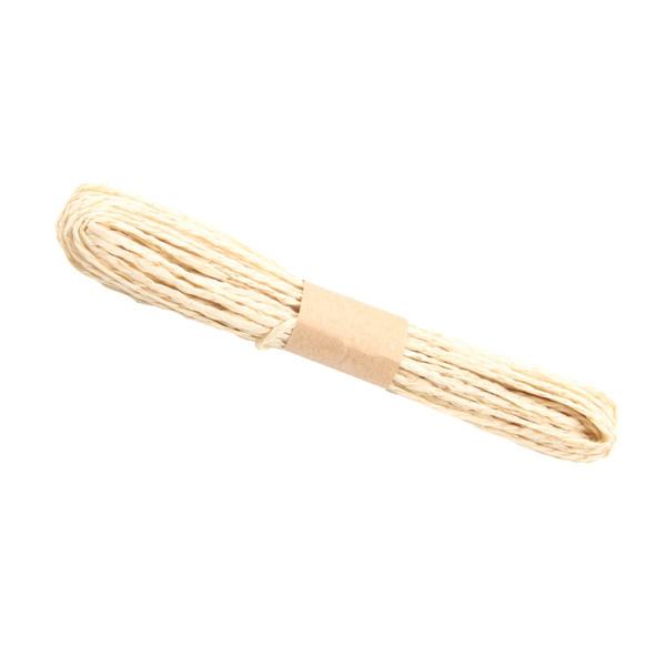 2mm x 10m ペーパーコード（10本入り） - クリーム