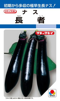 タキイ種苗 ナス 茄子 長者 2000粒