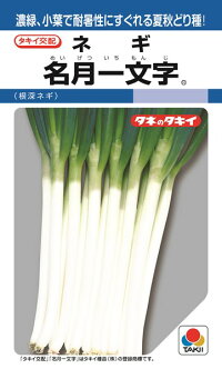 タキイ種苗 ネギ 葱 名月一文字記号 1デシリットル