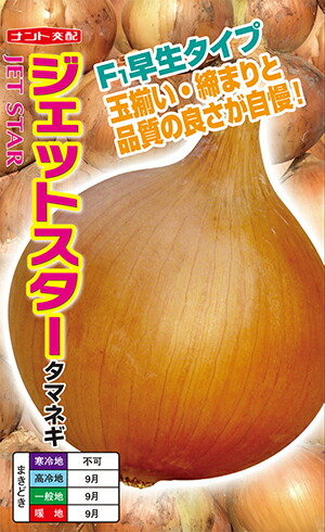 ナント種苗 タマネギ ジェットスター玉葱(早生タイプ）100ｇ｜種苗・園芸ショップ 種もり 15,710円
