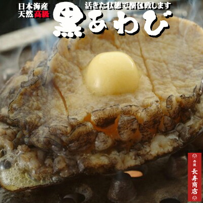 楽天市場 日本海産 天然黒あわび 大1枚 300ｇ 活アワビ 夏限定 新鮮アワビ 活きている状態で発送致します 大サイズ 高級品 天然あわび 活きあわび 黒鮑 黒アワビ 黒あわび 丹後長寿商店 スイーツ 米 蟹