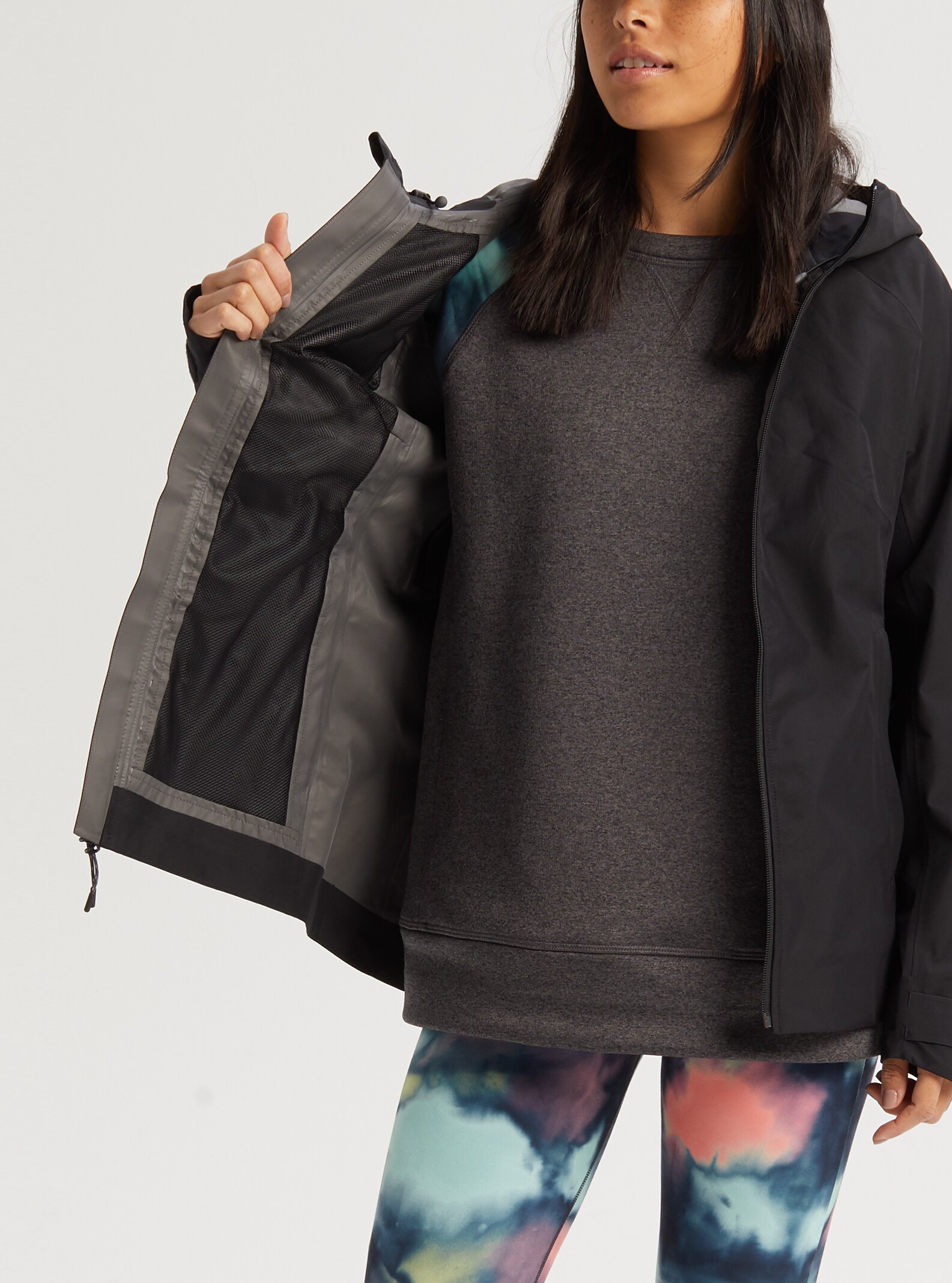 Women'sBURTONGore-TexPackriteRainJacketTRUEBLACK20SS