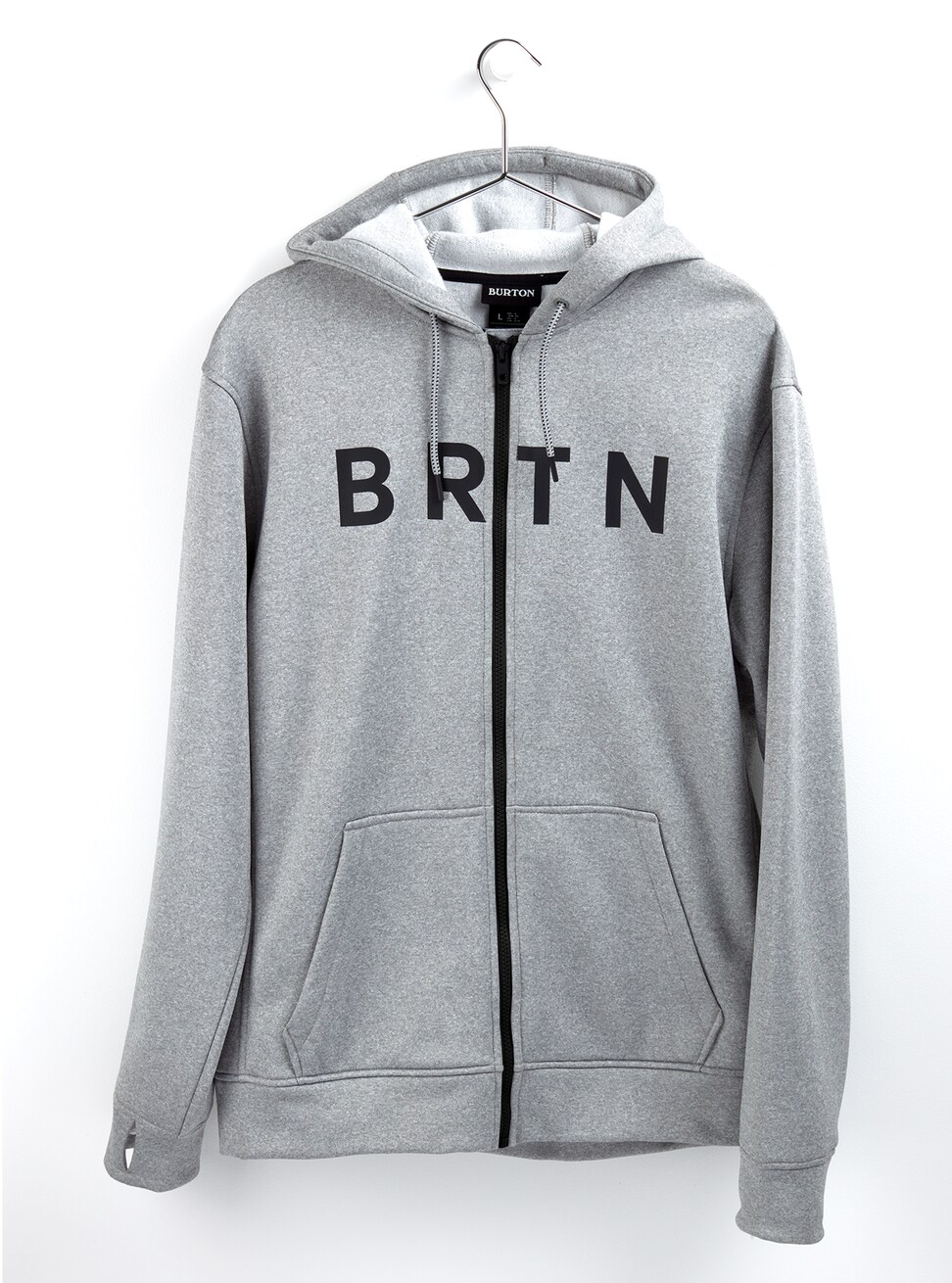 市場 Men S Seasonle Fleece Oak Burton Heather Gray Full Zip