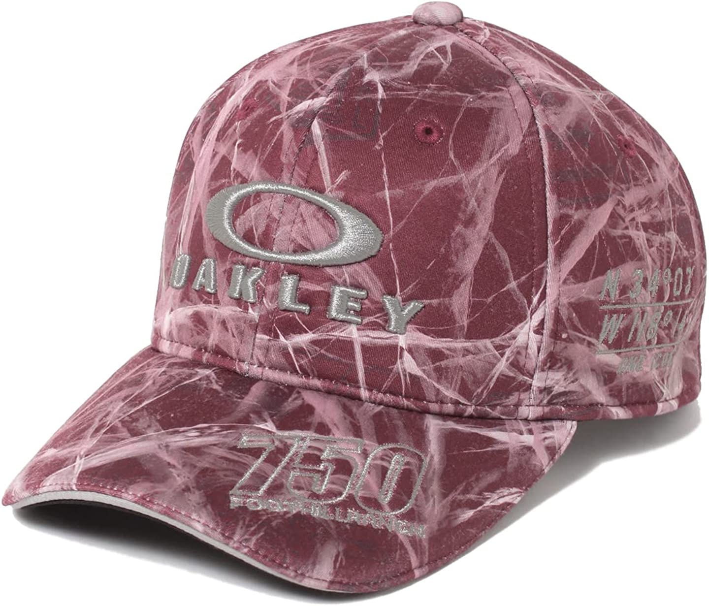 OAKLEY オークリー 帽子 キャップ FIXED CAP 22.0 FW RED PRINT FOS901156 【SALE／103%OFF】