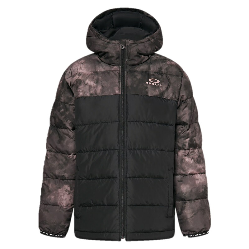 OAKLEY(オークリー) YTR INSULATION JACKET 8.0 GREEN PRINT FOA407043-78Y キッズ　ユース　インサレーションジャケット