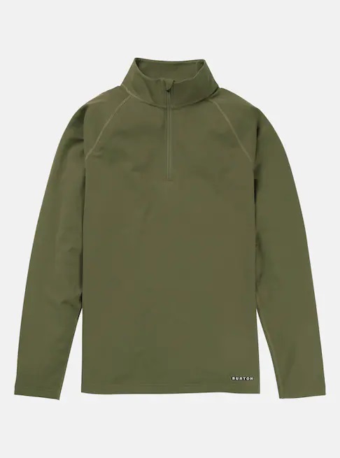 BURTON【バートン】 2024-25FW   M HW X 1/4 ZIP Forest Moss