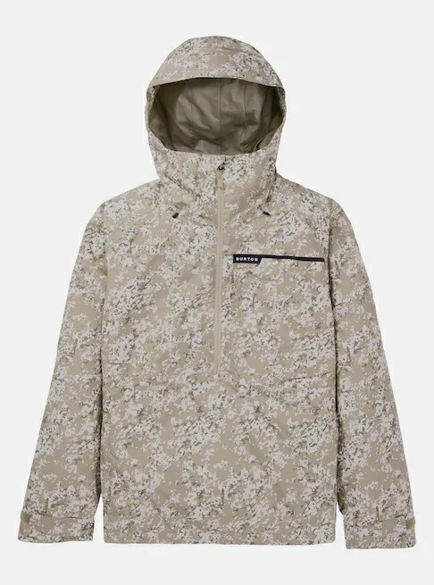 メンズ Burton ピローライン GORE-TEX 2L パーカ上衣 Snowfall Camo