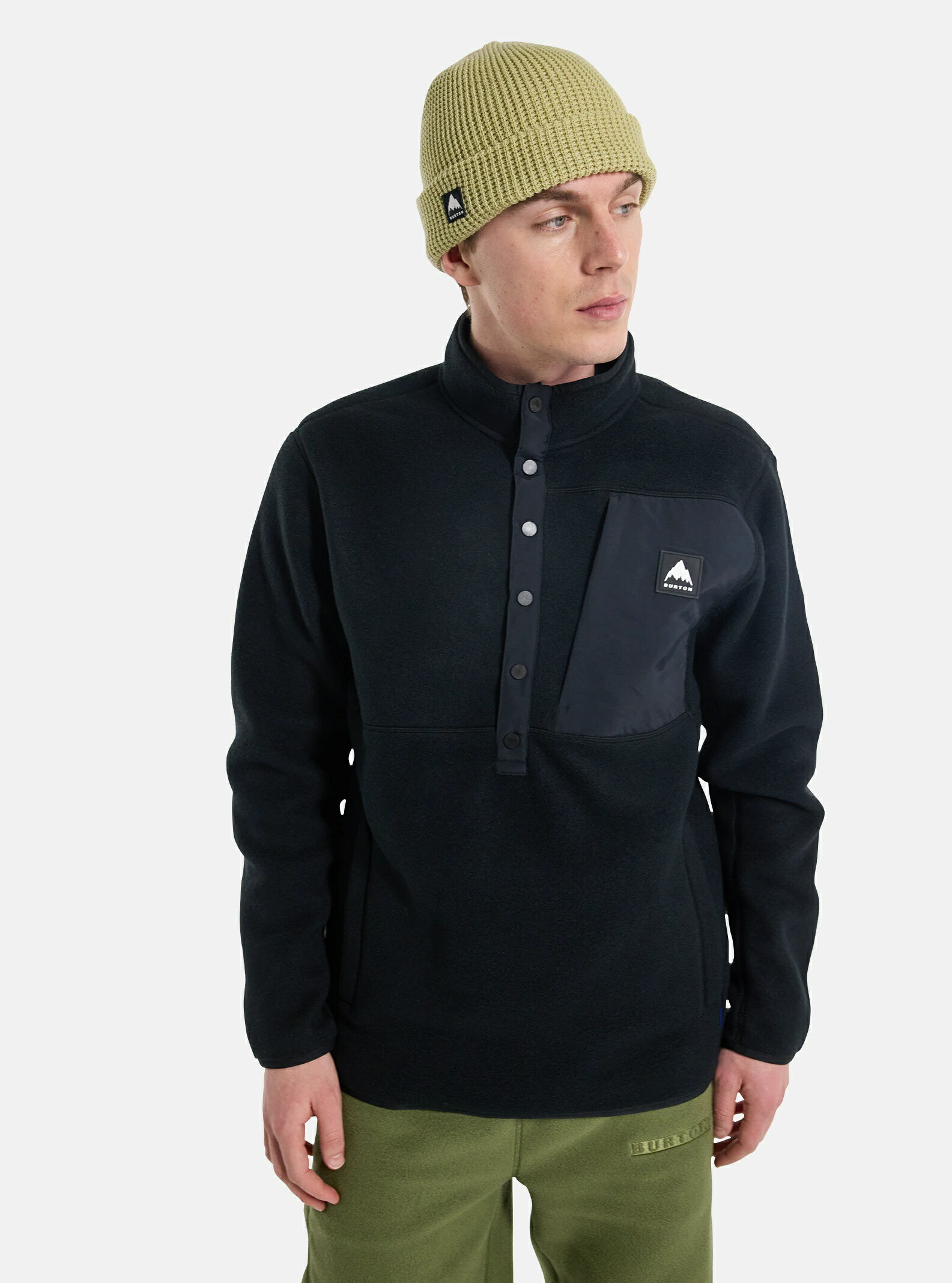 BURTON メンズ シンダー フリースプルオーバー CINDER PO True Black 26FW 12,496円
