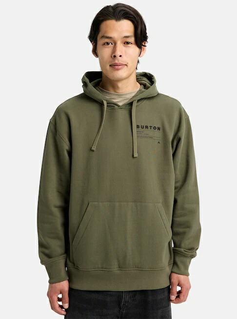 BURTON MORETOWN PO モアタウン プルオーバーフーディー FOREST MOSS 26FW