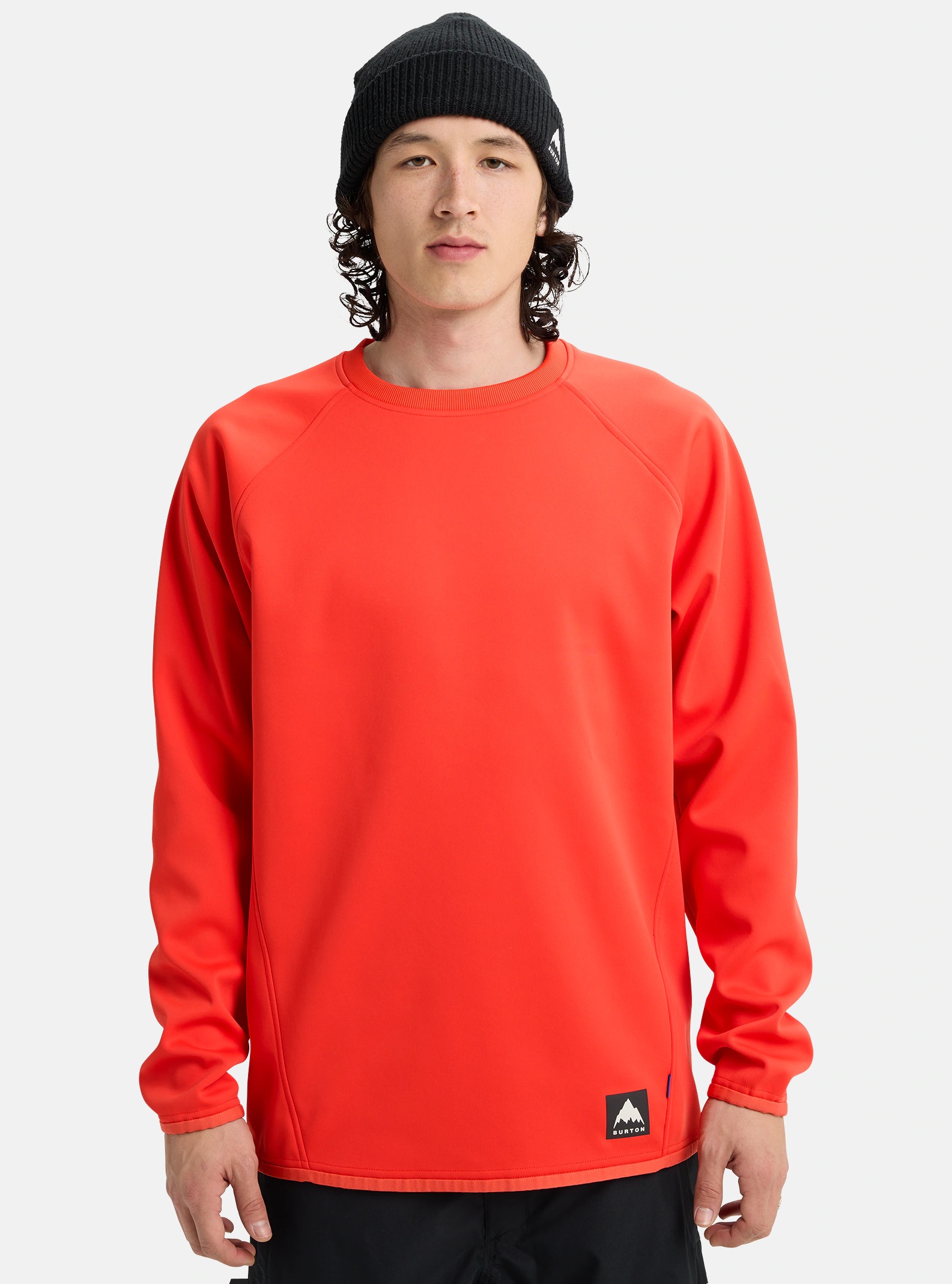 BURTON  バートン M CROWN WPF CREW ジャケット冠 ウェザープルーフ 労働者の一団のど首 フリース\u003cBR\u003eFiesta Red  2026FW \u003cBR\u003e トップス-パーカー