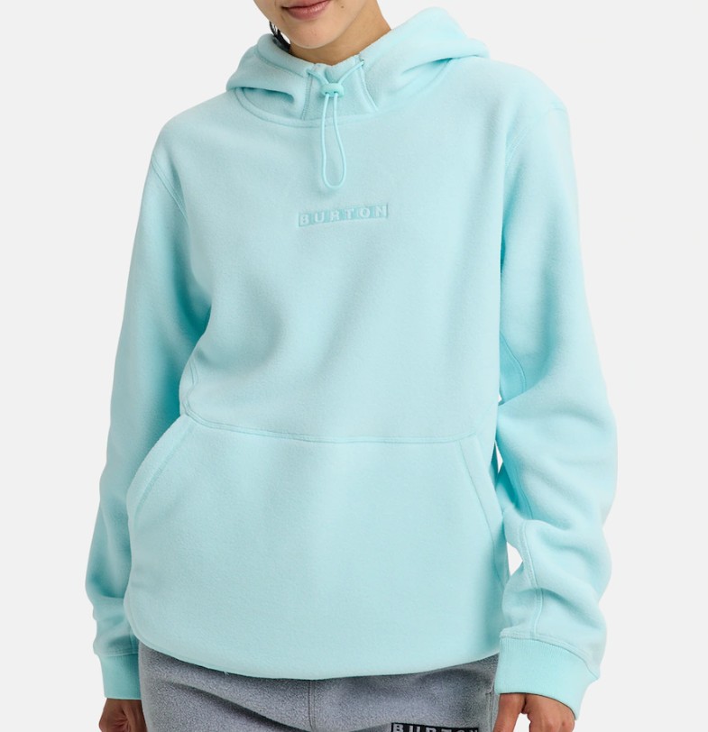 BURTON INDER PO Burton シンダー フリースプルオーバー フーディー LIGHT TEAL 2026FW