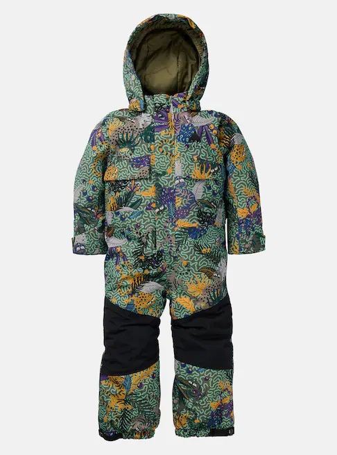 BURTON FW26　子供用 WINTER SNOWSUIT TD ONE PIECE JUNGLE CATS