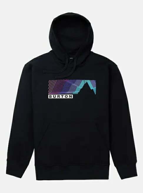BURTON ELMORE PO  エルモア プルオーバーフーディーTRUE BLACK 26FW