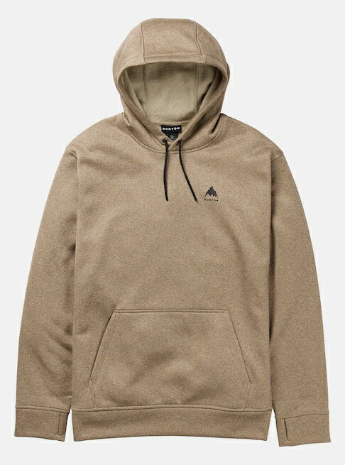 BURTON(バートン) M OAK PO オークプルオーバーフーディー   Summit Taupe Heather   2026FW
