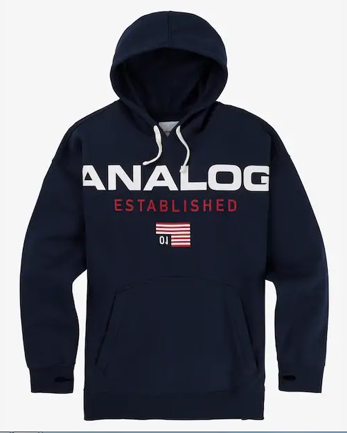 analog crux pullover hoodie