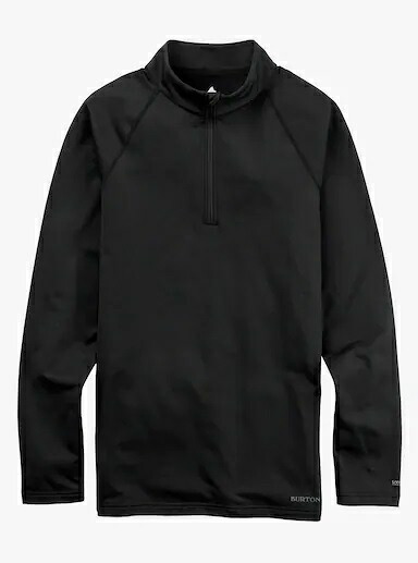 BURTON【バートン】 2024-25FW   M HW X 1/4 ZIP TRUE BLACK