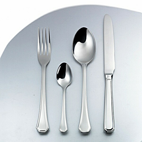 【楽天市場】【送料無料】カトラリー 4本セット(テーブルスプーン、テーブルナイフ、テーブルフォーク、ティースプーン)BANGKOK：TANI