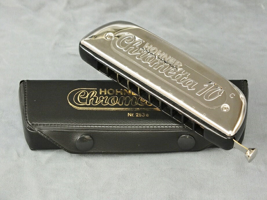 HOHNER Chrometta 12 C調 クロマチックハーモニカ クロメッタ HOHNER | Chrometta 12 | モリダイラ楽器