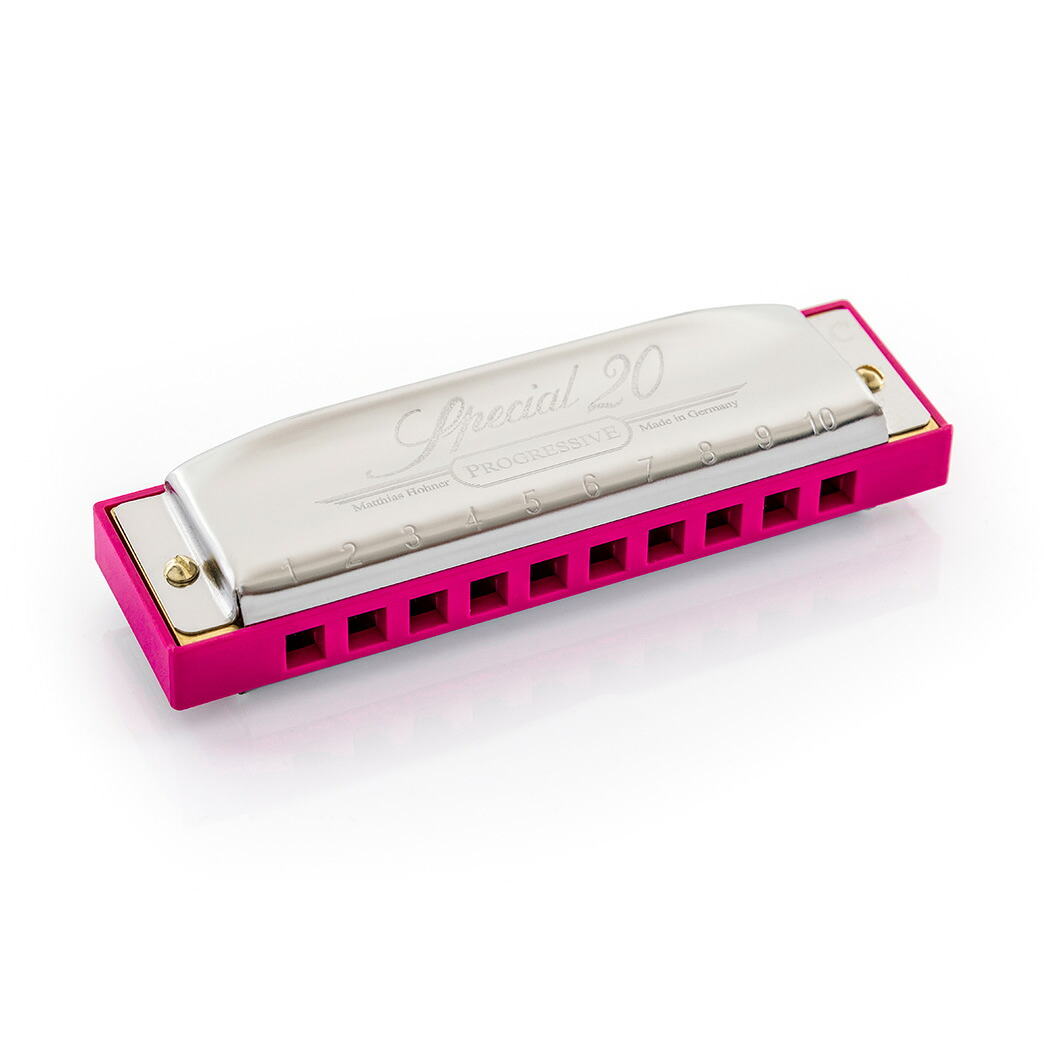 HOHNER Special20 Pink C調 10穴 送料無料 【10ホールズ(ブルースハープ)】