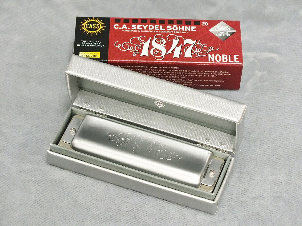 SEYDEL (サイドル) Blues 1847 Noble (1847 ノーブル) 【10ホールズ(ブルースハープ)】｜谷口楽器　店