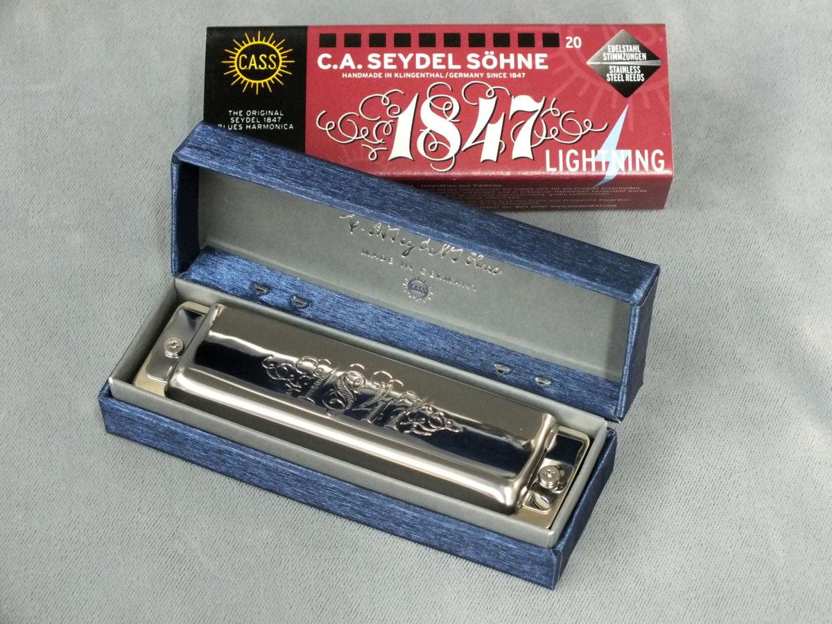 SEYDEL 1847 Lightning 【10ホールズ(ブルースハープ)】｜谷口楽器　店 17,028円